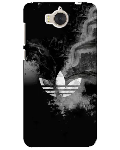 Чехол для Huawei Y5 2017 (MYA) с картинкой «Абстрактный дым Adidas»