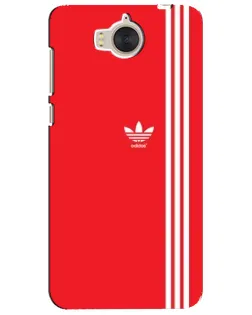 Чехол для Huawei Y5 2017 (MYA) с картинкой «Красный минимализм Adidas»