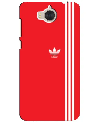 Чехол для Huawei Y5 2017 (MYA) с картинкой «Красный минимализм Adidas»