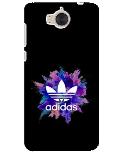 Чехол для Huawei Y5 2017 (MYA) с картинкой «Взрыв красок Adidas»