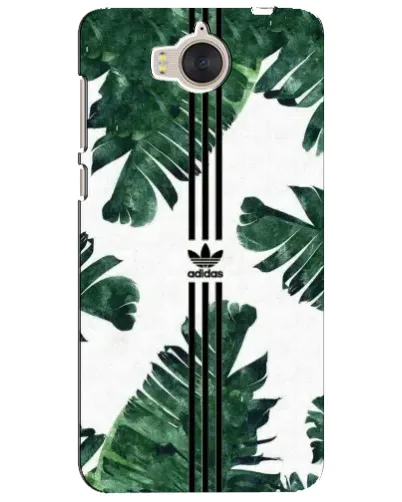 Чехол для Huawei Y5 2017 (MYA) с картинкой «Пальмовые листья адидас»