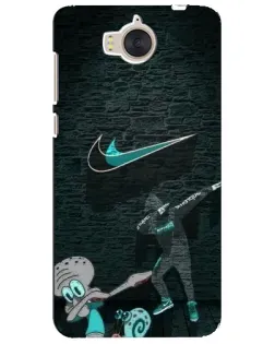 Чехол для Huawei Y5 2017 (MYA) с картинкой «Спортивный арт Nike»