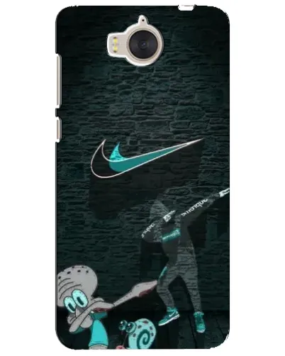 Чехол для Huawei Y5 2017 (MYA) с картинкой «Спортивный арт Nike»