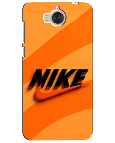 Чехол для Huawei Y5 2017 (MYA) с картинкой «Оранжевый драйв Nike»