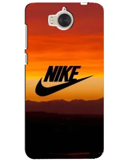 Чехол для Huawei Y5 2017 (MYA) с картинкой «Nike — вечерний горизонт»
