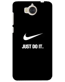 Чехол для Huawei Y5 2017 (MYA) с картинкой «Классический принт Nike»
