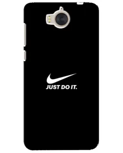 Чехол для Huawei Y5 2017 (MYA) с картинкой «Минимализм от Nike»