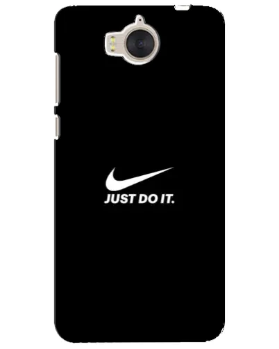 Чехол для Huawei Y5 2017 (MYA) с картинкой «Минимализм от Nike»