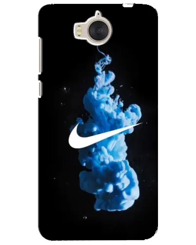 Чехол для Huawei Y5 2017 (MYA) с картинкой «Nike и синий дым»