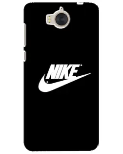 Чехол для Huawei Y5 2017 (MYA) с картинкой «Мазки краски Nike»
