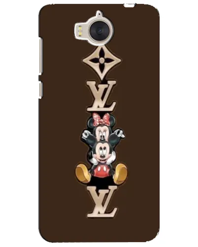 Чехол для Huawei Y5 2017 (MYA) с картинкой «LV и Микки Маус»