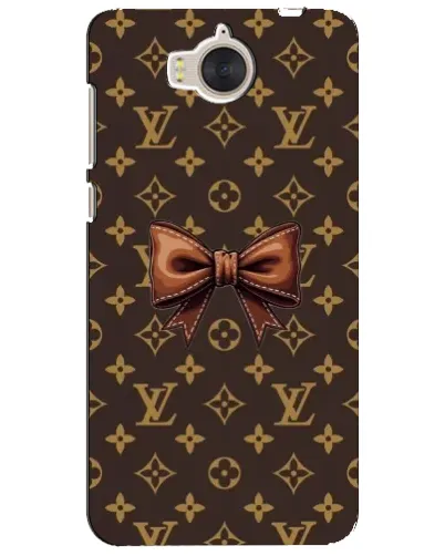 Чехол для Huawei Y5 2017 (MYA) с картинкой «LV с бантом»