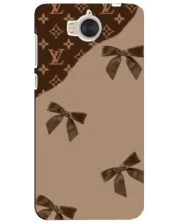 Чехол для Huawei Y5 2017 (MYA) с картинкой «LV — кофейный атлас»
