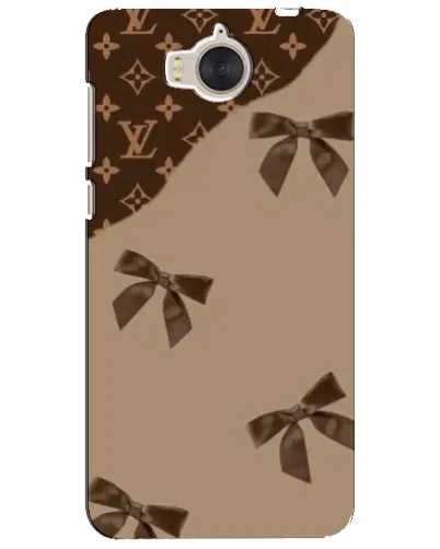 Чехол для Huawei Y5 2017 (MYA) с картинкой «LV — кофейный атлас»