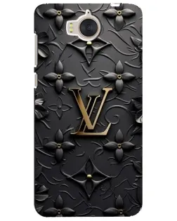 Чехол для Huawei Y5 2017 (MYA) с картинкой «Кожаная текстура LV»