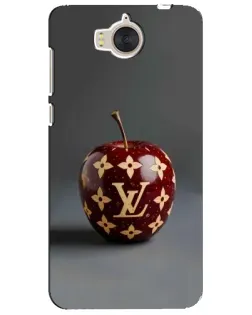 Чехол для Huawei Y5 2017 (MYA) с картинкой «Красное яблоко LV»