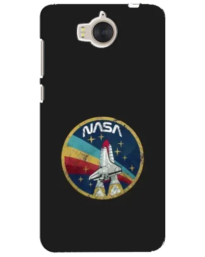 Чехол для Huawei Y5 2017 (MYA) с картинкой «NASA — эмблема миссии» Чехол для Huawei Y5 2017 (MYA) с картинкой «NASA — эмблема миссии»