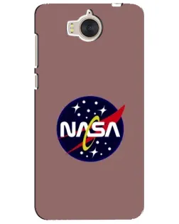 Чехол для Huawei Y5 2017 (MYA) с картинкой «NASA — ретро космос»