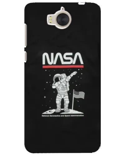 Чехол для Huawei Y5 2017 (MYA) с картинкой «NASA — шагаем по Луне» Чехол для Huawei Y5 2017 (MYA) с картинкой «NASA — шагаем по Луне»