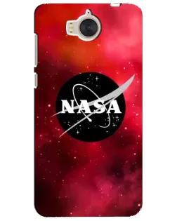 Чехол для Huawei Y5 2017 (MYA) с картинкой «NASA — красная туманность»