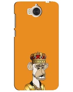 Чехол для Huawei Y5 2017 (MYA) с картинкой «Золотая обезьяна Bored Ape»