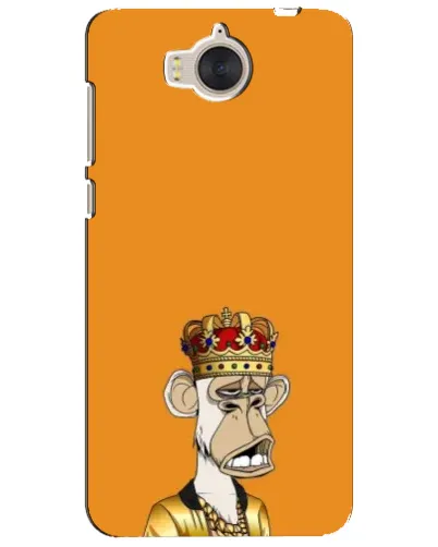 Чехол для Huawei Y5 2017 (MYA) с картинкой «Золотая обезьяна Bored Ape»