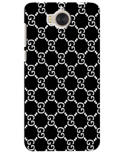 Чехол для Huawei Y5 2017 (MYA) с картинкой «Gucci — сетчатый паттерн»