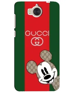 Чехол для Huawei Y5 2017 (MYA) с картинкой «Gucci — полосы и Микки» Чехол для Huawei Y5 2017 (MYA) с картинкой «Gucci — полосы и Микки»