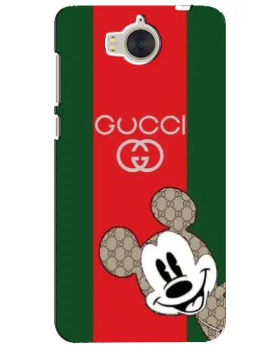 Чехол для Huawei Y5 2017 (MYA) с картинкой «Gucci — полосы и Микки»