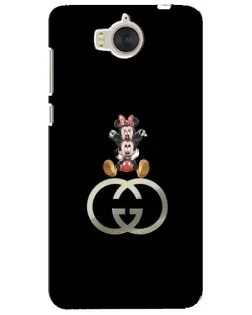 Чехол для Huawei Y5 2017 (MYA) с картинкой «Минни Маус на лого» Чехол для Huawei Y5 2017 (MYA) с картинкой «Минни Маус на лого»