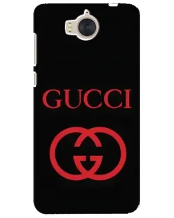 Чехол для Huawei Y5 2017 (MYA) с картинкой «Gucci — красный логотип» Чехол для Huawei Y5 2017 (MYA) с картинкой «Gucci — красный логотип»
