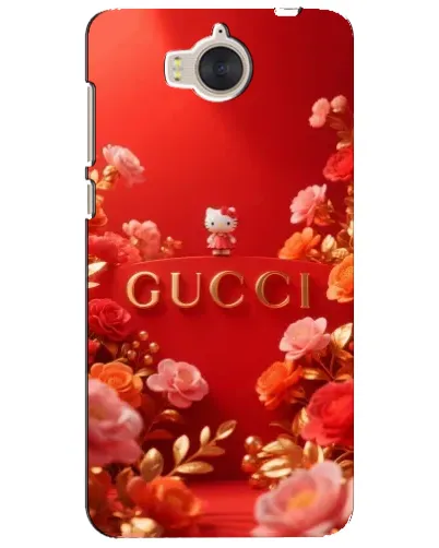 Чехол для Huawei Y5 2017 (MYA) с картинкой «Gucci — золотой сад»