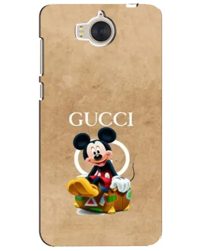 Чехол для Huawei Y5 2017 (MYA) с картинкой «Микки Маус Gucci — крафт»