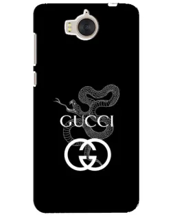 Чехол для Huawei Y5 2017 (MYA) с картинкой «Gucci — серебряная змея» Чехол для Huawei Y5 2017 (MYA) с картинкой «Gucci — серебряная змея»