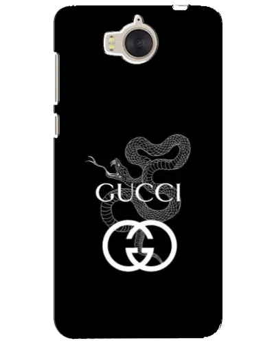 Чехол для Huawei Y5 2017 (MYA) с картинкой «Gucci — серебряная змея»