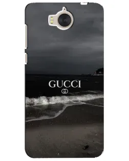 Чехол для Huawei Y5 2017 (MYA) с картинкой «Gucci — морской прибой» Чехол для Huawei Y5 2017 (MYA) с картинкой «Gucci — морской прибой»