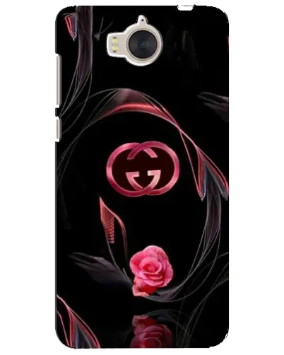 Чехол для Huawei Y5 2017 (MYA) с картинкой «Gucci — неоновая роза»