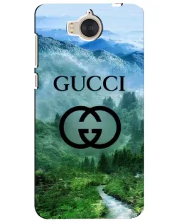 Чехол для Huawei Y5 2017 (MYA) с картинкой «Gucci — горный пейзаж» Чехол для Huawei Y5 2017 (MYA) с картинкой «Gucci — горный пейзаж»