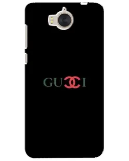Чехол для Huawei Y5 2017 (MYA) с картинкой «Gucci — красный градиент» Чехол для Huawei Y5 2017 (MYA) с картинкой «Gucci — красный градиент»