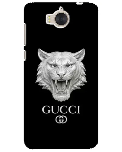 Чехол для Huawei Y5 2017 (MYA) с картинкой «Gucci — серебряный лев» Чехол для Huawei Y5 2017 (MYA) с картинкой «Gucci — серебряный лев»