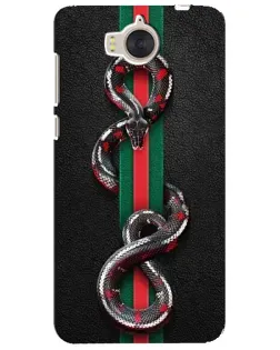 Чехол для Huawei Y5 2017 (MYA) с картинкой «Gucci — змея на полосе» Чехол для Huawei Y5 2017 (MYA) с картинкой «Gucci — змея на полосе»