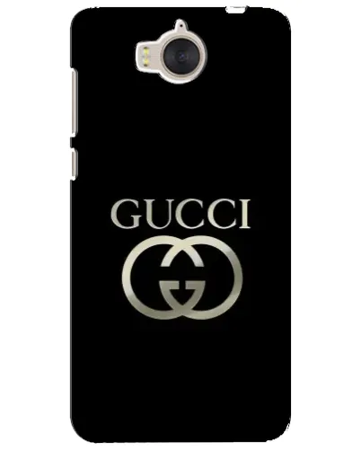 Чехол для Huawei Y5 2017 (MYA) с картинкой «Gucci — золото на черном» Чехол для Huawei Y5 2017 (MYA) с картинкой «Gucci — золото на черном»
