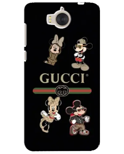Чехол для Huawei Y5 2017 (MYA) с картинкой «Gucci — герои Disney и монограмма» Чехол для Huawei Y5 2017 (MYA) с картинкой «Gucci — герои Disney и монограмма»
