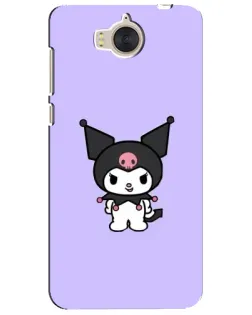 Чохол для Huawei Y5 2017 (MYA) з картинкою «Kuromi — ніжний фіолетовий»
