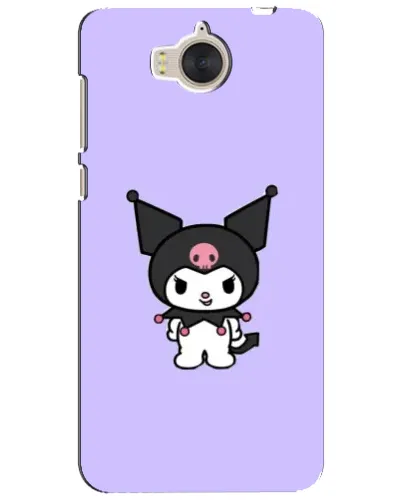 Чехол для Huawei Y5 2017 (MYA) с картинкой «Kuromi — нежный фиолетовый»