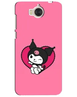 Чохол для Huawei Y5 2017 (MYA) з картинкою «Kuromi — любов у серці»