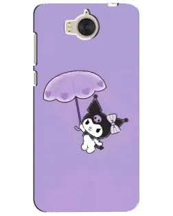 Чохол для Huawei Y5 2017 (MYA) з картинкою «Kuromi з парасолькою»