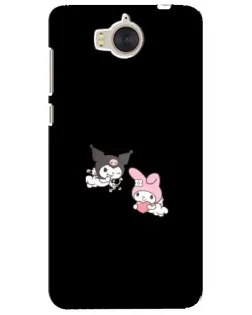 Чохол для Huawei Y5 2017 (MYA) з картинкою «My Melody та Kuromi»