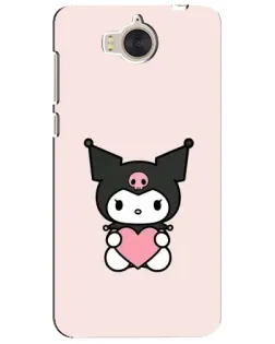 Чохол для Huawei Y5 2017 (MYA) з картинкою «Kuromi та серце»