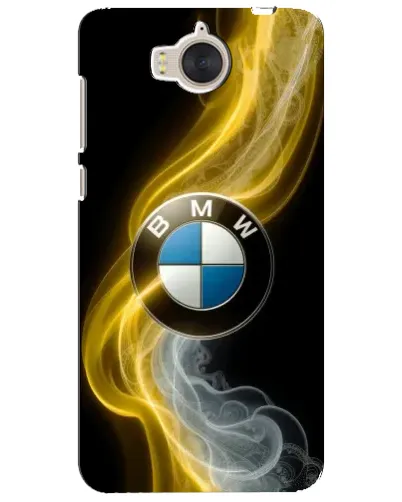 Чехол для Huawei Y5 2017 (MYA) с картинкой «Золотистый дым BMW» Чехол для Huawei Y5 2017 (MYA) с картинкой «Золотистый дым BMW»